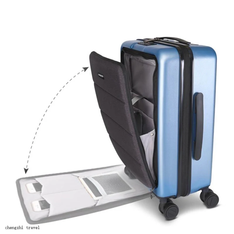 

CHENGZHI 18"20" boarding business laptop trolley Luggage bag cabin Travel trolley suitcase with wheels