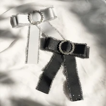 Новинка, Женский Галстук, Одноцветный, Бабочка, для женщин, галстук-бабочка, модный, для девушек, студентов, гостиницы, клерк, официантки, воротник, рубашка с завязками, аксессуары