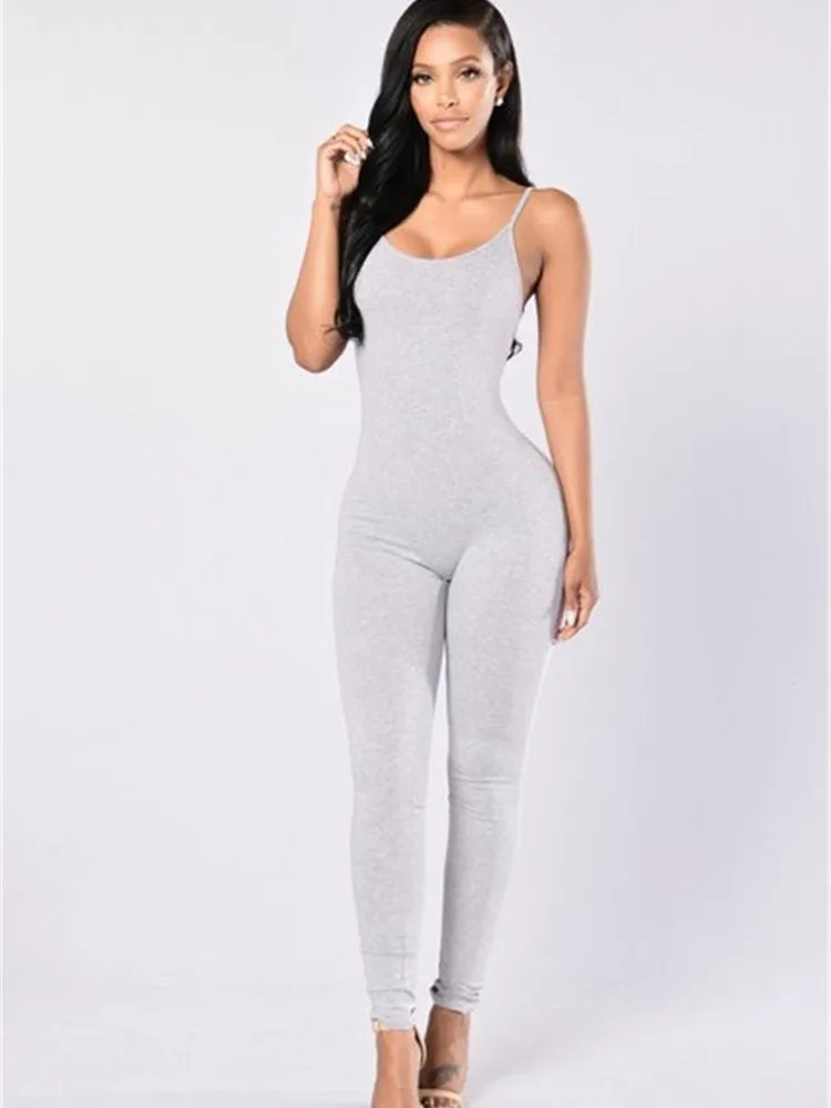 

Bodysuit 2019 jumpsuit solid color sling jumpsuit trousers rompers womens jumpsuit sexy women bodysuit body shein casual