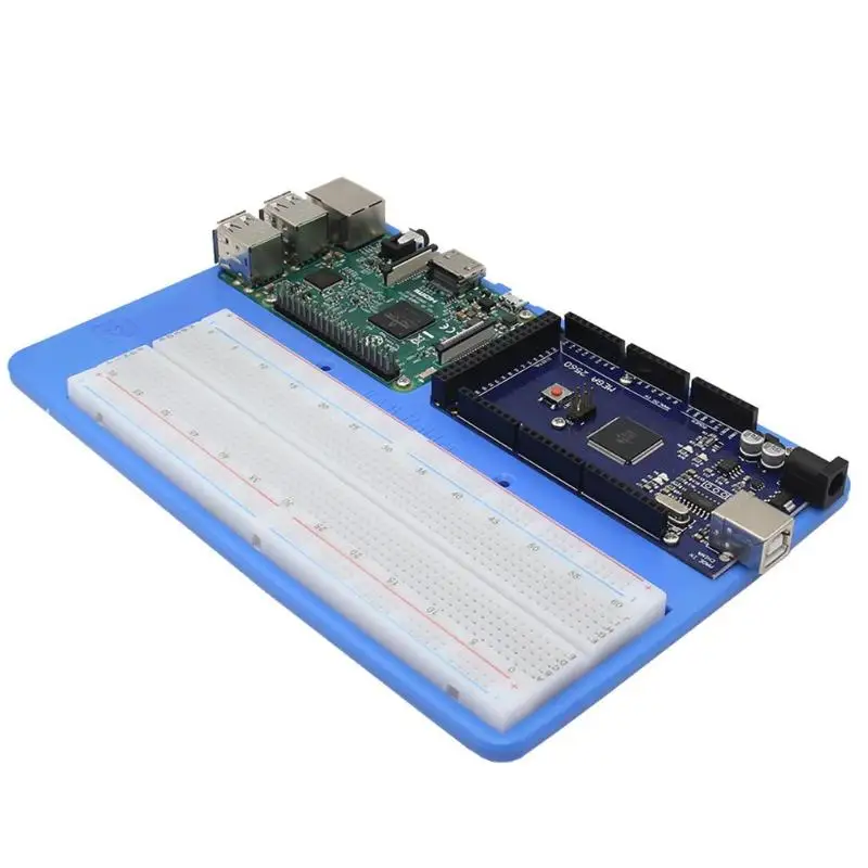 5 в 1 держатель RAB макетная плата ABS Базовая пластина для Arduino UNO R3 MEGA2560 ABS экспериментальная подставка для платы
