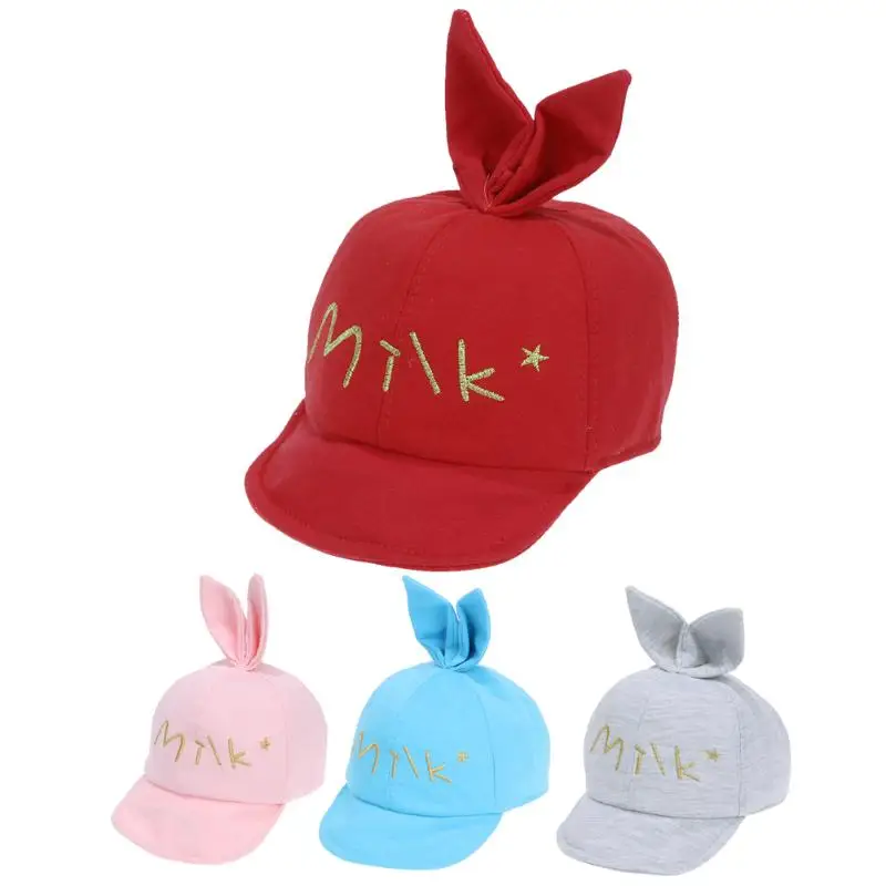 

Fashion New Cute Rabbit Ear Hat Children Baseball Cap Baby Hat Spring/Autumn Soft Cap Baby Girl Hat Newborn Infant Toddler Girl
