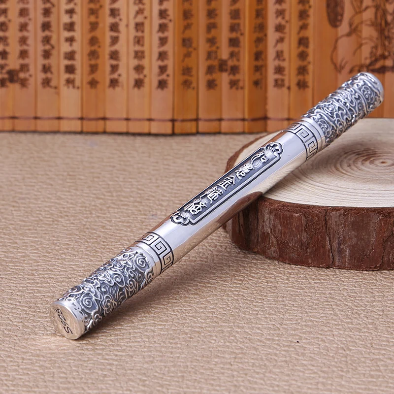 Edc 925 Silver Self Defense Survival Safety Tactical Pen Pencil With
