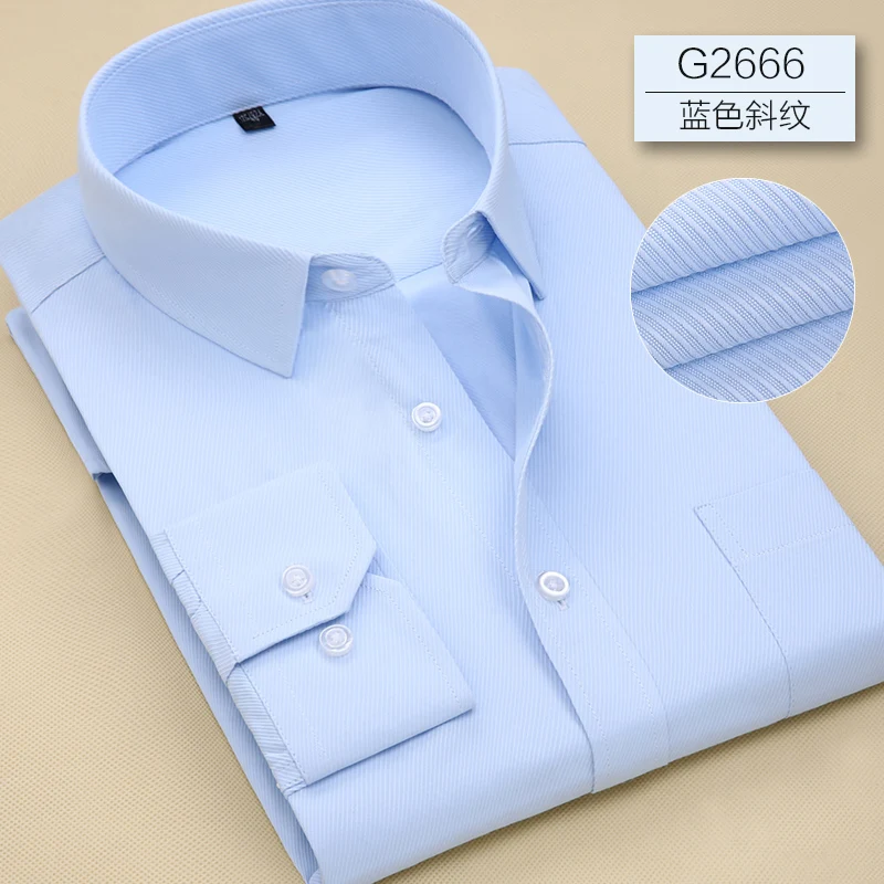Men Long Sleeve Shirt 2019 Spring New Brand Solid Color Business Office Formal Men Dress Shirt Plus Size Male Shirt Chemise 7XL Men Long Sleeve Shirt 2019 Spring New Brand Solid Color Business Office Formal Men Dress Shirt Plus Size Male Shirt Chemise 7XL