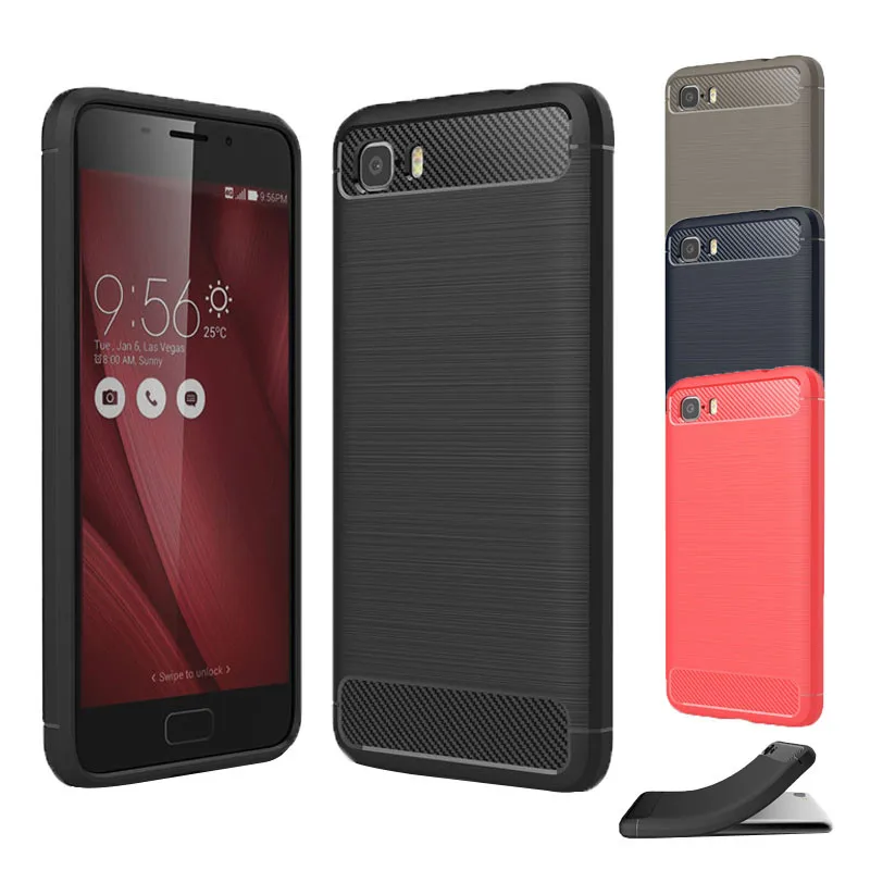 For Asus Zenfone 3 s Max case Luxury carbon fiber Phone Case for 3s ZC521TL |