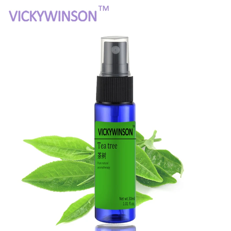 

VICKYWINSON Tea tree deodorization spray 30ml Underarm Deodorant Spray Reduce Sweat Odor Antiperspirant Spray For Men Women