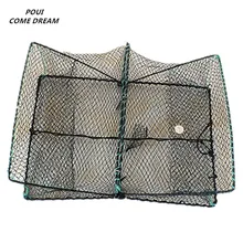 60cm Folding cage Elastic Crab cage Cocktail Crawler Cage Fishing Net Turtle Cage pesca fishing network fishing accessories
