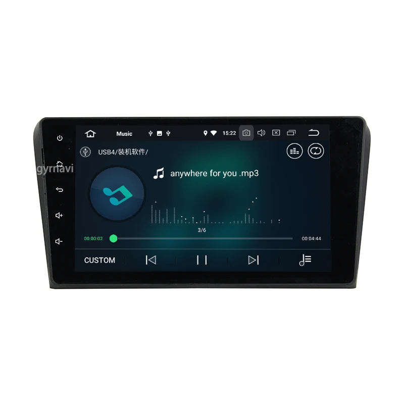 Cheap 9 inch screen for mazda 3 2004-2009 Android 8.0 Octa core PX5 car radio gps with 4G RAM 32G ROM wifi 4g usb auto Multimedia 3