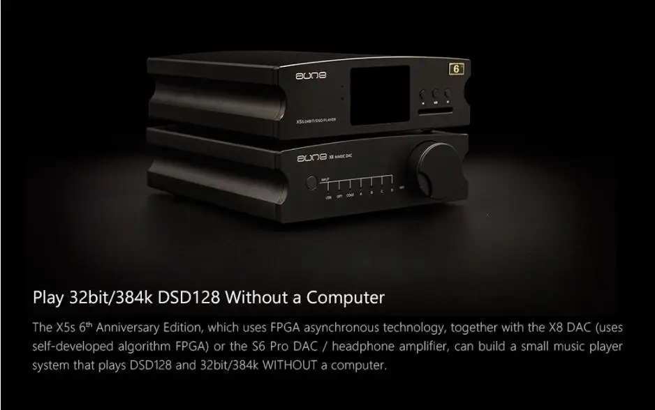 AUNE X5S 6th Digital Audio Player Decoder