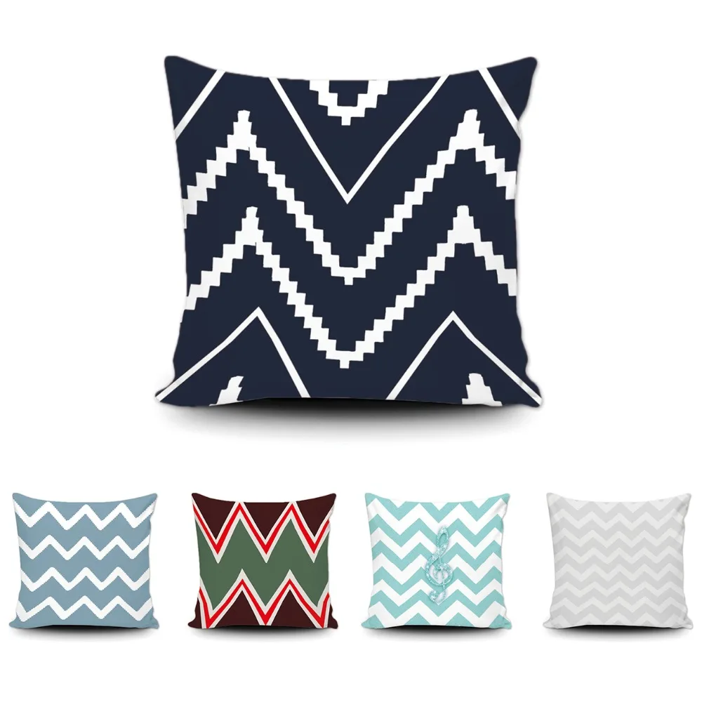 Polyester Creative abstract pillow case sofa car throw cushion cover Home Decor