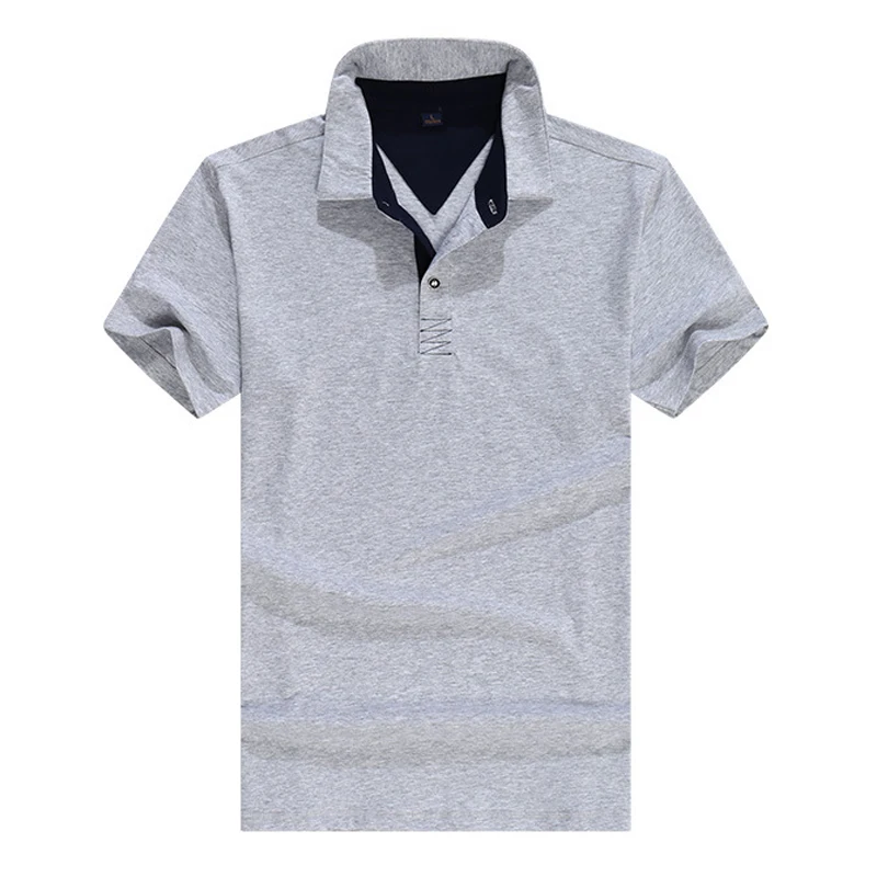 

2019 New Men's Short Sleeve Polo Shirt Pluse size S-XXXL