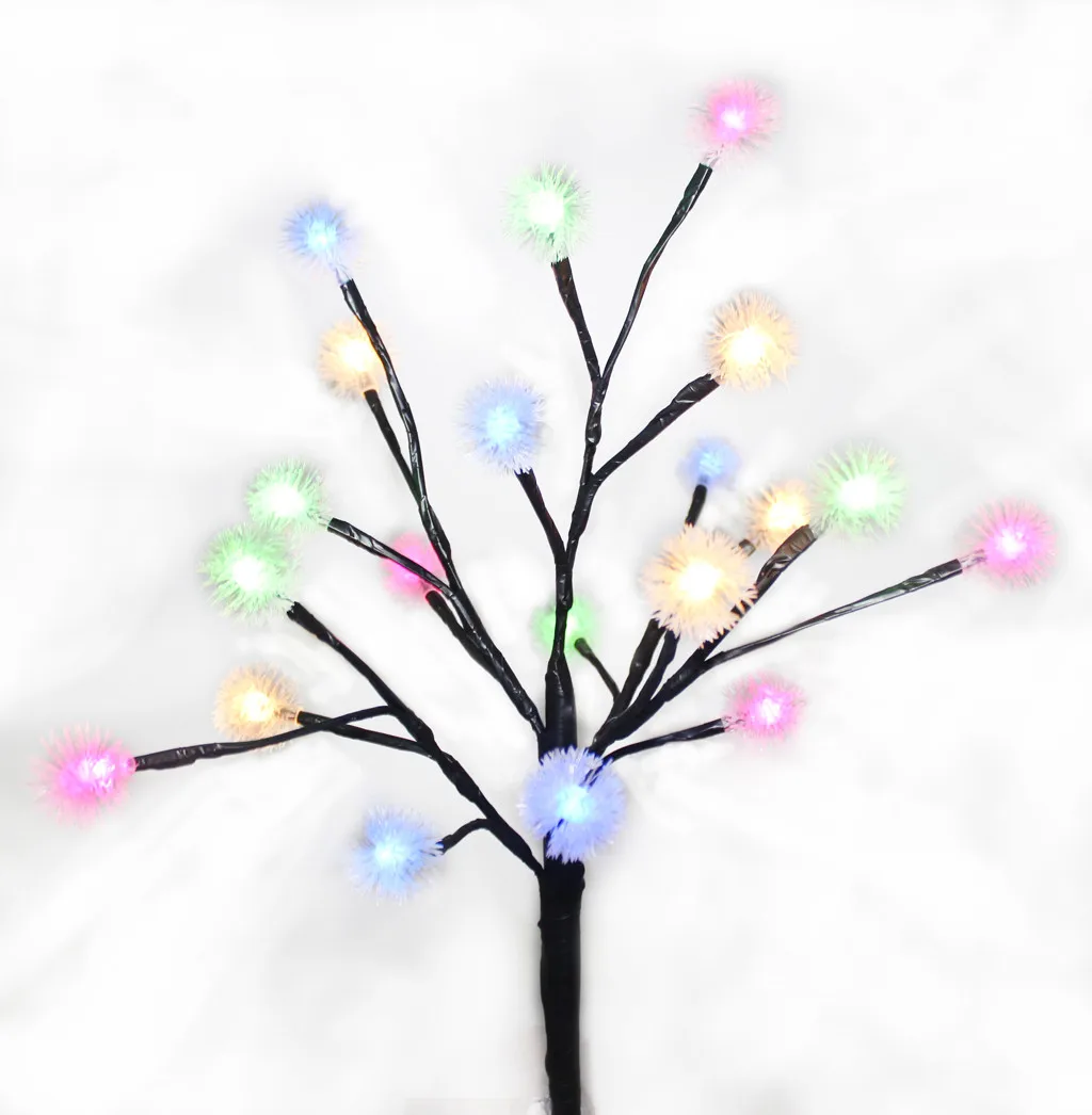 

LED Solar Power Tree Light Garden Outdoor Yard Lawn Landscape Lamp Decor Hang on Christmas Tree Decoration Light
