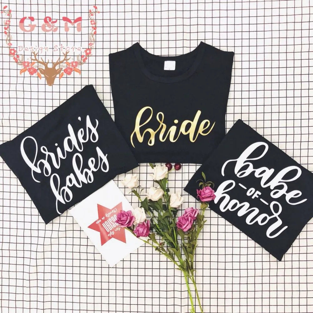 الذهب ridal حزب العازبة الزفاف ridesmaid العروس من خادمة honor t-shirt نعرفكم المرأة عارضة قمم المحملة فريق قميص لطيف الذهب ridal حزب العازبة الزفاف ridesmaid العروس من خادمة honor t-shirt نعرفكم المرأة عارضة قمم المحملة فريق قميص لطيف