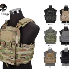 Emerson gear CP стиль CPC тактический жилет с облегченной модульной системой переноски снаряжения жилет охотничья игра страйкбол боевой жилет снаряжение EM7400 черный Мультикам коричневый