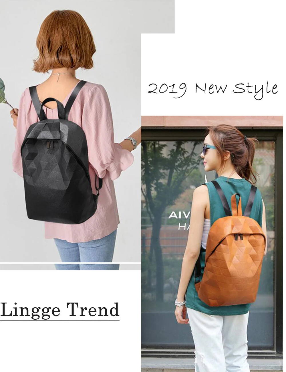 DRIGA женский рюкзак из искусственной кожи, школьные сумки для девочек-подростков, простой женский рюкзак в клетку, рюкзак для путешествий в консервативном стиле