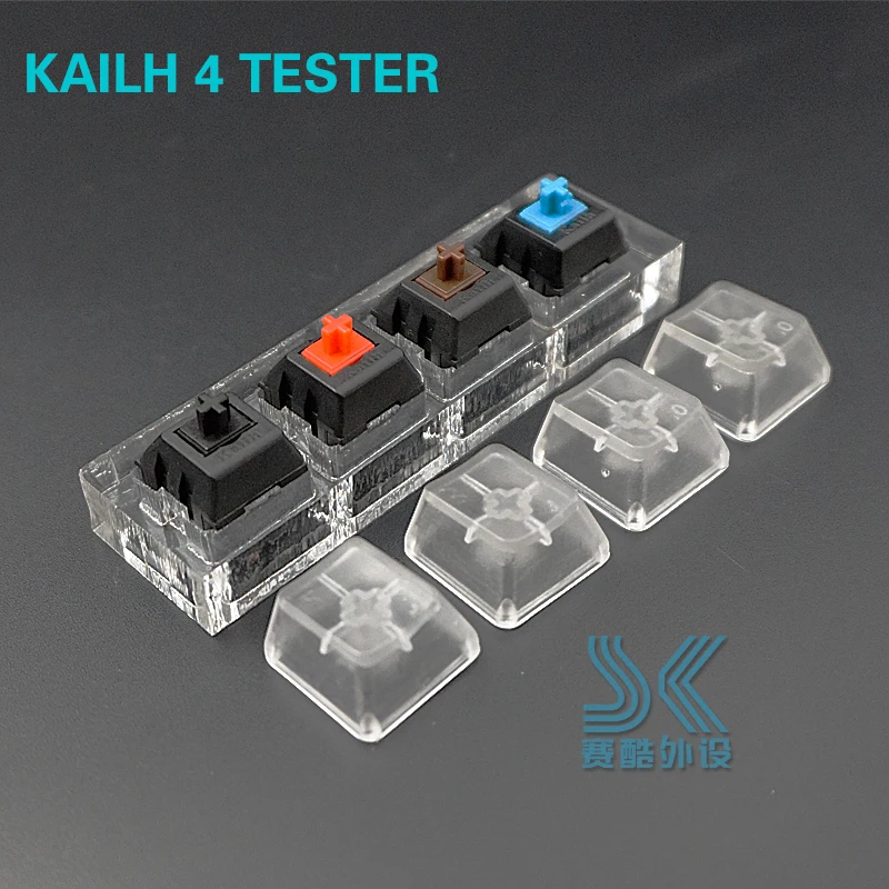 best mechanical keyboard for office Switch Tester Cherry MX Kailh Switches black red brown blue 4 6 8 9 12 Key Translucent Keycaps Mechanical Keyboard Tester keyboard on pc Keyboards