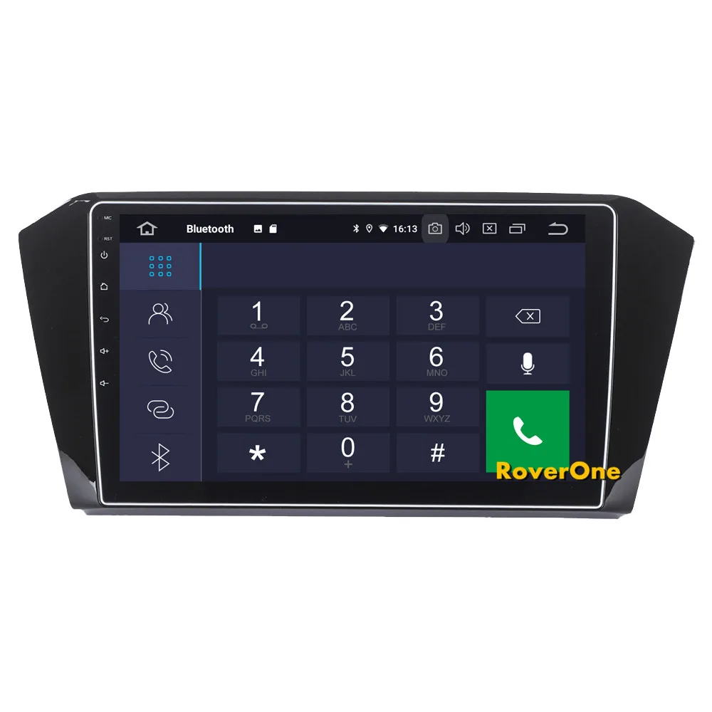 Cheap RoverOne For VW For Volkswagen Passat 2017 Android 9.0 Autoradio Car Multimedia Player Radio GPS Navigation Head Unit NO DVD 9