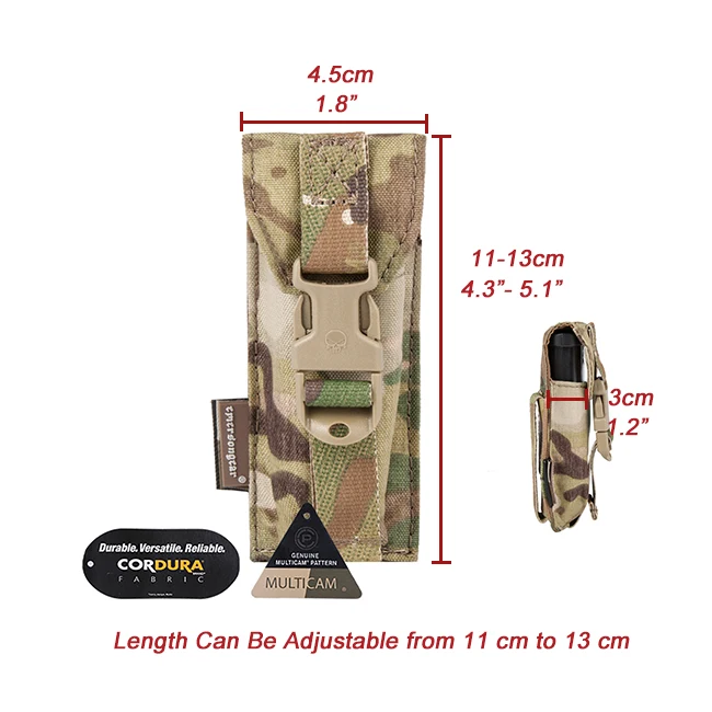 Emerson тактический MOLLE модульный Многофункциональный Чехол Мультикам Универсальный кобура Многофункциональный инструмент карман один Пистолет подсумок