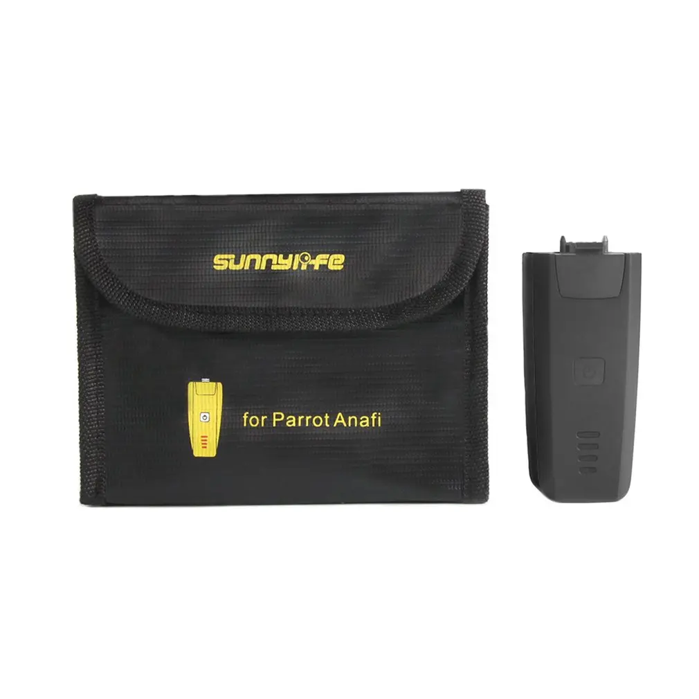 

Battery Explosion-proof Dampproof Fireproof Safety Bag Storage Case Charging Guard for Parrot Anafi RC Drone Accessorie