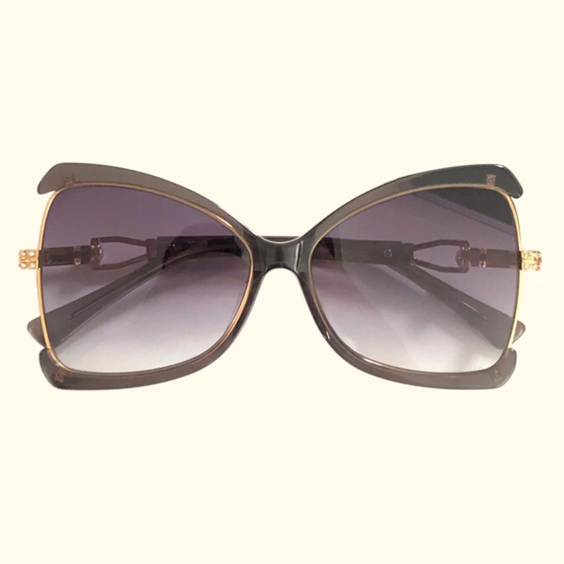 No5 Sunglasses Для женщин солнцезащитные очки-Бабочки стиль дизайн модный бренд большой рамки защита от солнца очки высокое качество оттенков для леди Винтаж Eyewe - Цвет линз: No5 Sunglasses