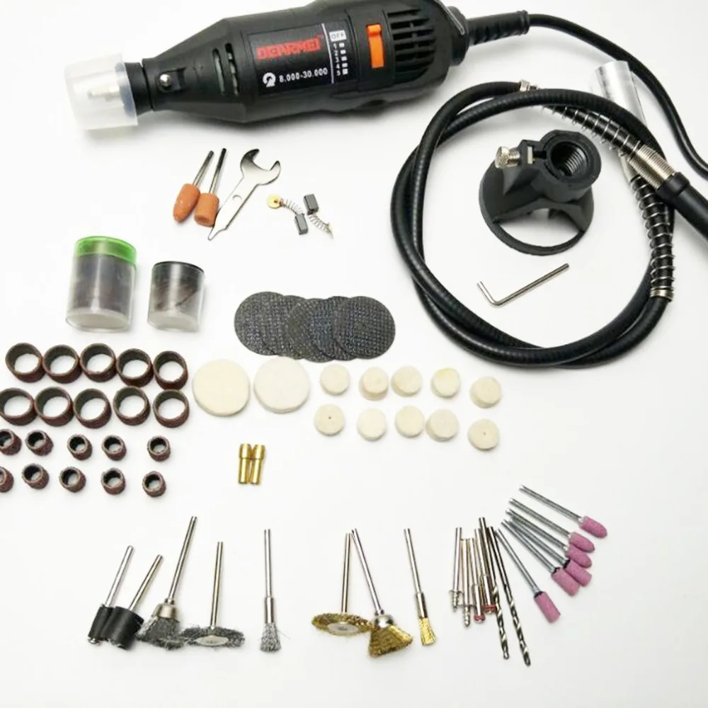 Portable 220V Electric Tools univrersal Mini Drill Chuck & Shield Dremel Rotary Tools for 3000 to 4000 Drill