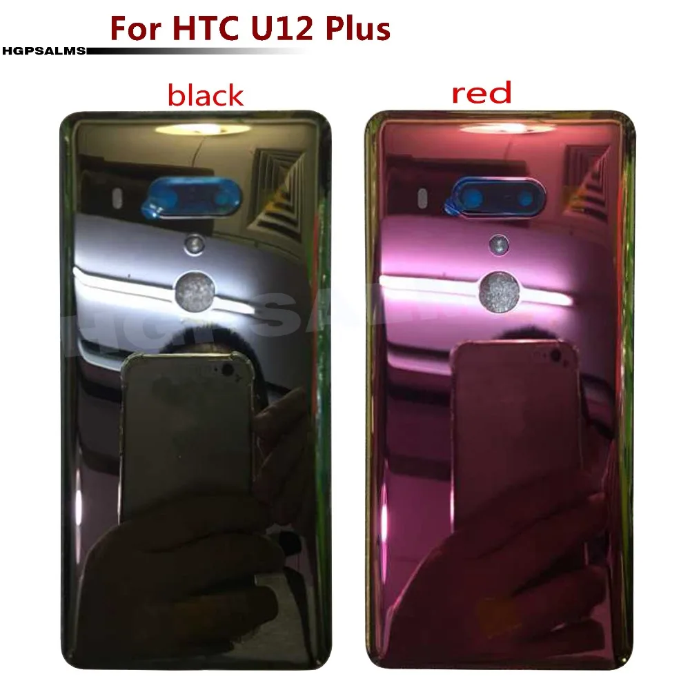 

For HTC U12 Plus Back Battery Cover Rear Door Housing Case Camera Lens