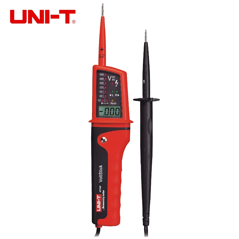 

UNI-T UT15B UT15C Multi-Function Water proof Voltage Detectors with Torch