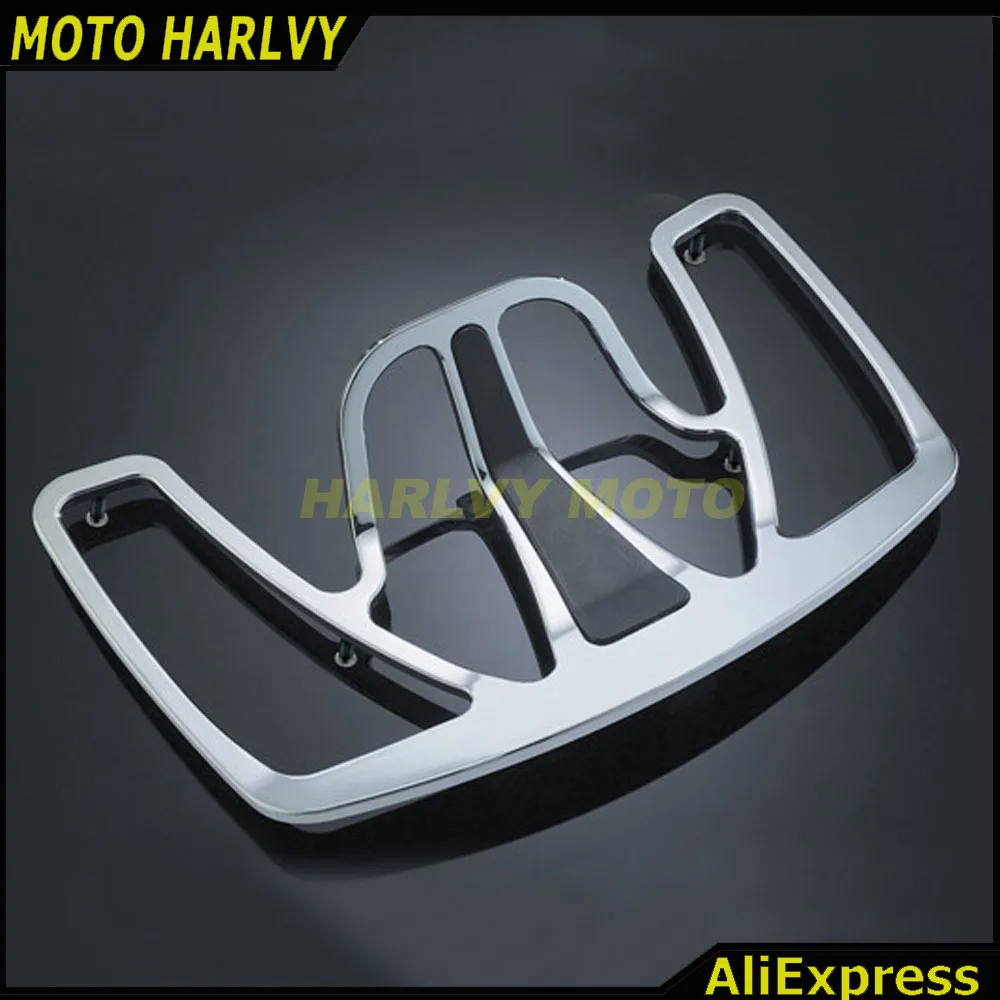 

Black Motorcycle Trunk Luggage Rack Aluminum For Honda GoldWing GL1800 2001-2014 02 03 04 05 06 07 08 09 10 11 12 13