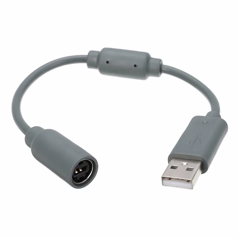 

Mayitr 1pc 26cm USB Converter Cable Cord Wired PC USB Port Adapter Cable For Xbox 360 Wired Controller