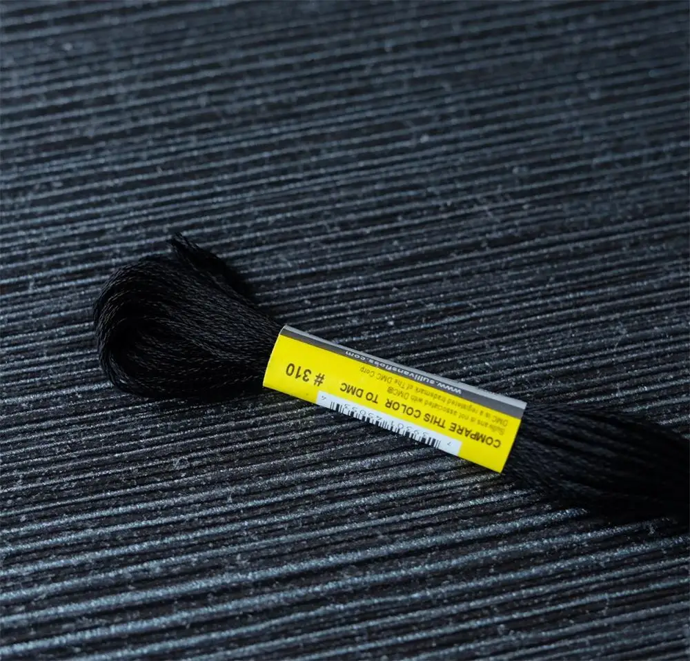 435 DMC Colors 6 Skeins of 8.7yds Double Mercerized six strands Cotton Floss Cross stitch