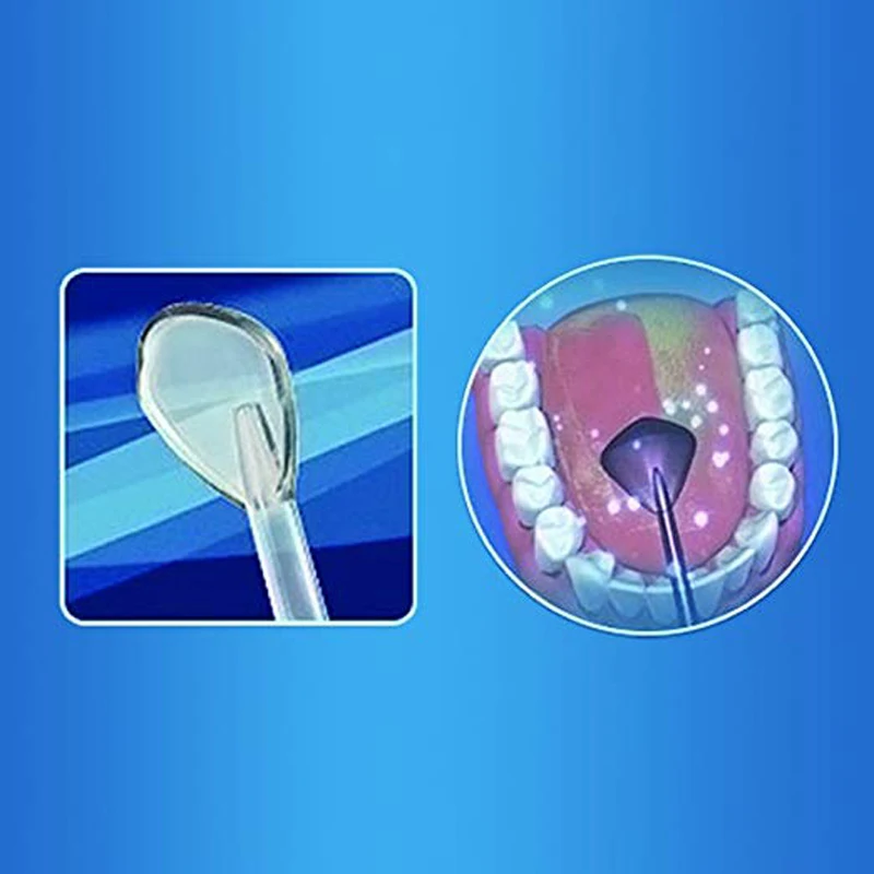Replacement Tongue Scraping Nozzle Tongue Coating Cleaner Compatible With Waterpik Oral Irrigator Remove Coating Freshen Breath
