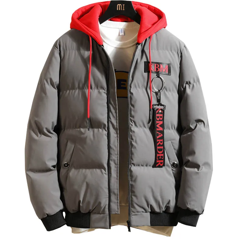 

Winter Jacket Men Warm plus Size Coat new Thicken Hooded Quality hooded Parka Windproof Overcoat puffer jacket thick coat