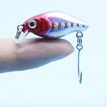 

Mini Crankbait Fishing Lure Topwater Artificial Japan Hard Bait 35mm 2g Single hook Minnow Swimbait Trout Bass Carp Fishing