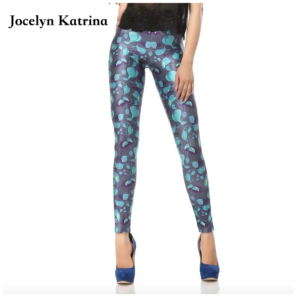 كاترينا jocelyn 3d الطباعة الرقمية الجوارب طماق الطاووس الريشة اليوغا السراويل الرياضية عالية الخصر تمتد السراويل