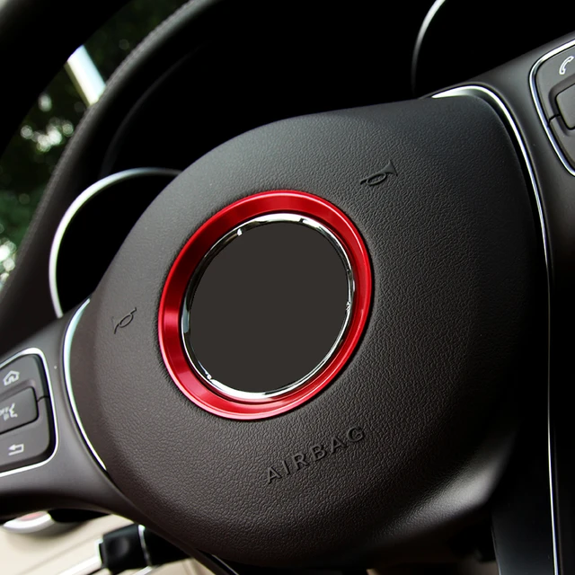 Angelguoguo Auto lenkrad emblem dekorative kreis ring geändert 3D