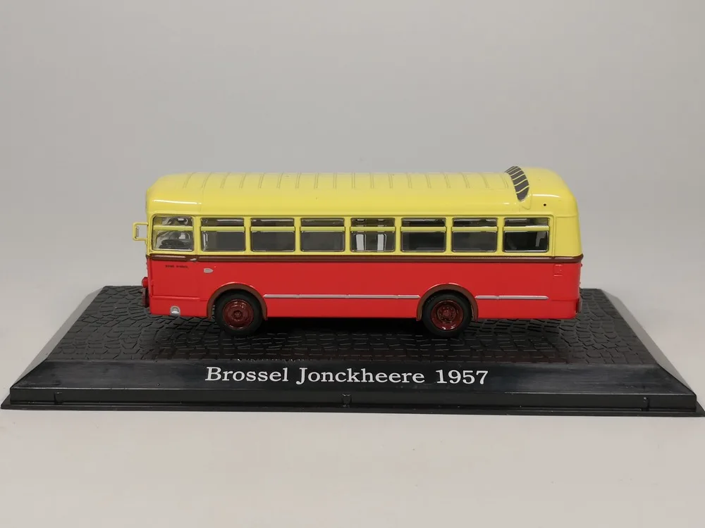 Atlas 1: 72 коллекция автобусов Bressel Jonckheere 1957 литая модель автомобиля