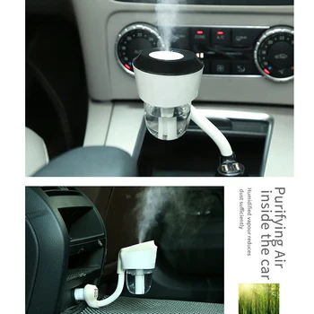 

MAHAQI Nanum ii New 12V Car Charger USB Car air freshener II Car Steam Humidifiers with Car Air Purifiers for iphone 6 ipad Sam