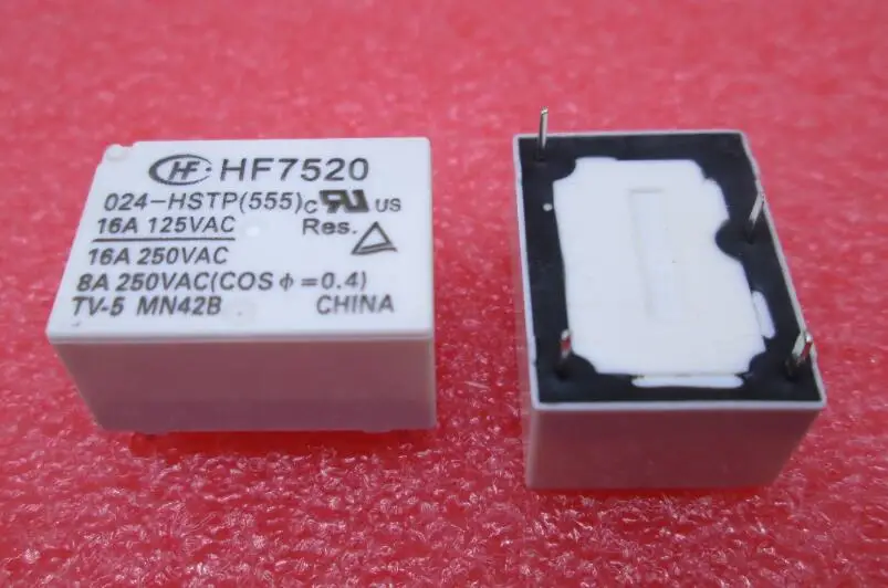 Реле HF7520 024 HSTP новое реле 24 В для постоянного тока 16 А 250 дип4 20 шт./лот|relay 24v|relay 24vdc24v