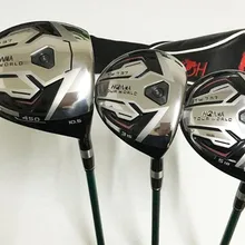 3 шт. Honma TW737 Woods Honma Tour World Woods TW737 Golf Clubs Driver+ проход древесина R/S гибкий графитовый Вал с головкой