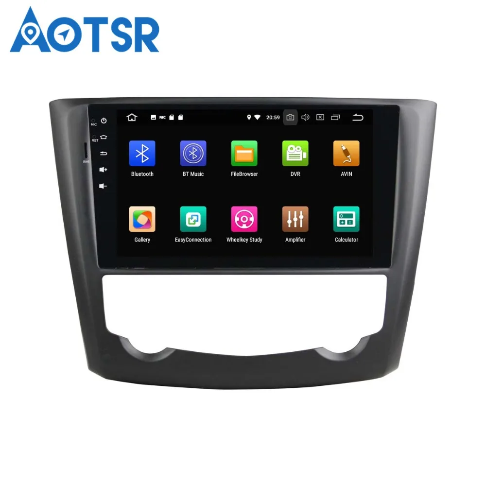 Автомобильный DVD плеер Aotsr Android 8 0 7 1 С GPS навигацией для Kadjar 2016 полносенсорный
