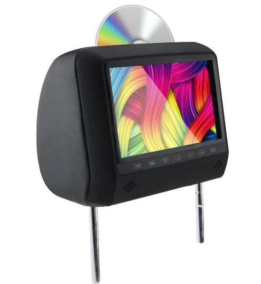 2 Pcs X 7.0 Inch Universal Auto Car Headrest Monitor TFT LCD Player Head Rest Screen Multimedia