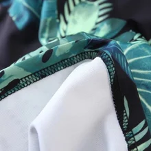 Wedorate Summer Style Women's Dresses Tropical Flower Print Mini Beach Dress for Women Sexy Spaghetti Strapped Dress RA5388