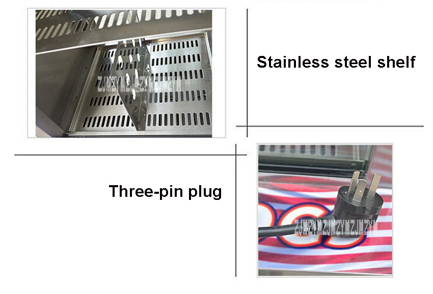 Коммерческий пищевой изоляционный шкаф FY-1P-E хот-дог Электрический изоляционный шкаф закуска изоляционное оборудование 220 В/50 Гц 1200 Вт