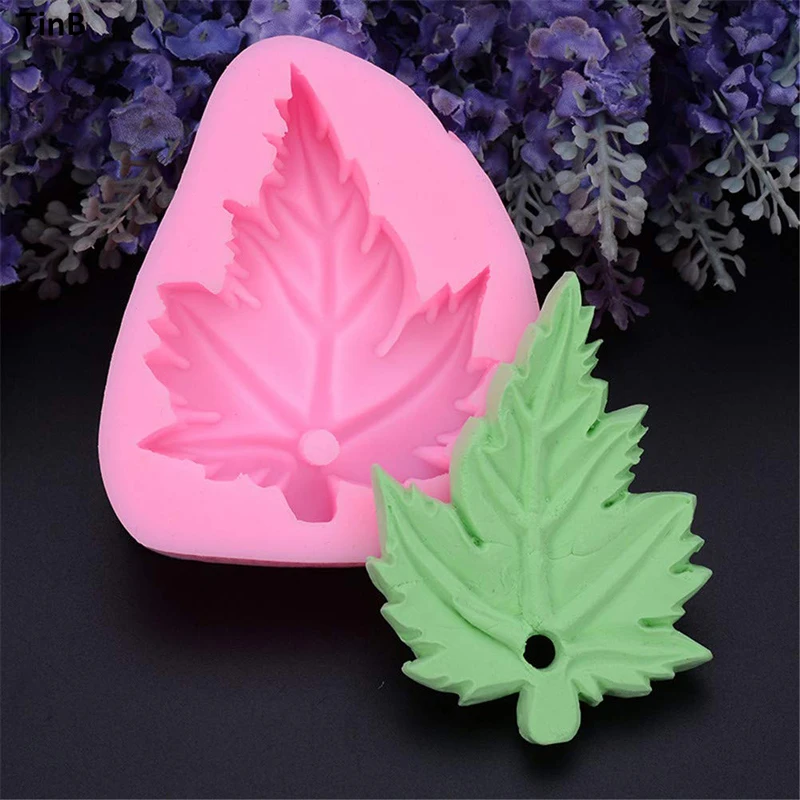 Maple Leaf Silicone Fondant Cake Mold Cupcake Chocolate Decor Baking Tool Moulds Sugarcraft Decorating Fimo | Дом и сад
