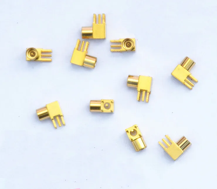 L Shape Interface male Grooved Pin plug Jack for Shure SE535 SE215 SE425 SE846 headphone DIY Connector for Audio Cables 50pcs