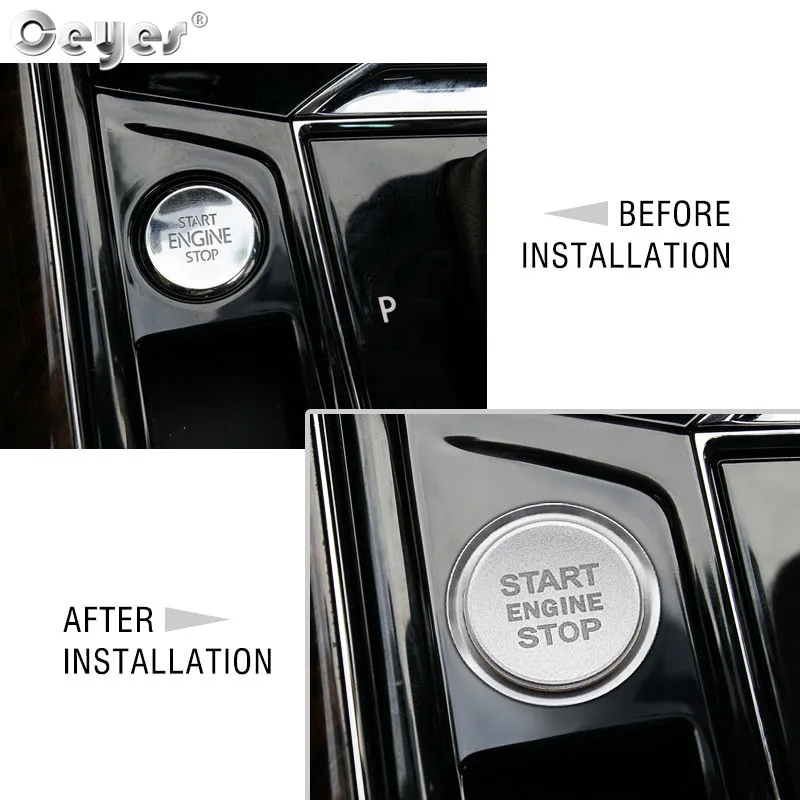 Car Start Engine Button Ring for VOLKSWAGEN (35)