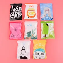 Летний многоразовый пакет для льда Путешествия Портативный ледяной пакет мультфильм мгновенное охлаждение холодный лед мешок случайный цвет