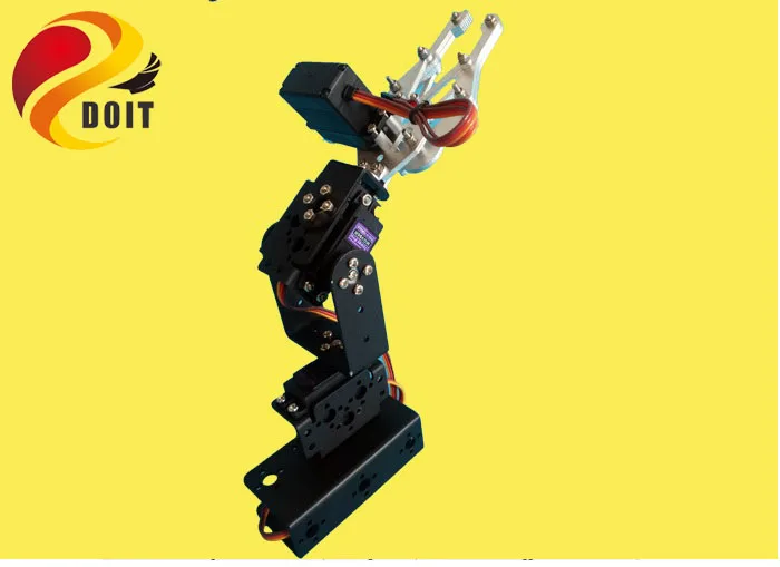 DOIT 3 DOF Robot Arm Mechanical Arm Manipulator with MG996R/DS3116 Servo for Remote Control Smart Robot DIY Robot Model