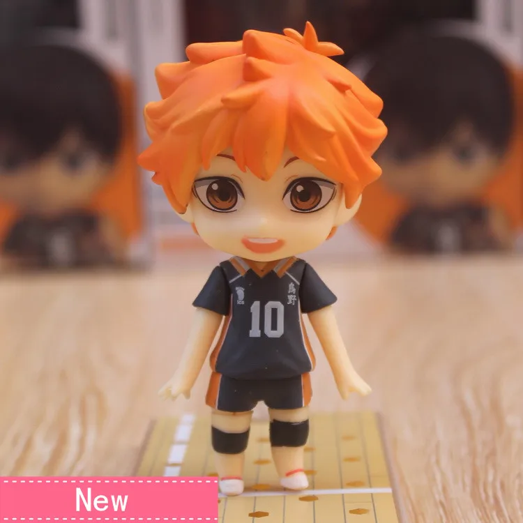 Аниме «Haikyuu hinata» Syouyou ПВХ фигурка Коллекционная модель игрушки куклы 10 см 461