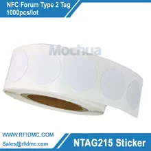 Ntag215 стикер NTAG215 этикетка NFC стикер NFC forum Тип 2 бирка