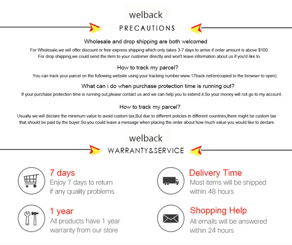 warranty&service